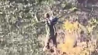 Surrendering Russian Asked For Favor, Retrieves Ukrainian Drone, Carrying it 6km Back to Lines