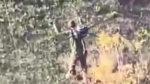 Ukrainians Ask Surrendering Russian For Favor, Retrieves Ukrainian Drone, Carrying it 6km Back to Lines