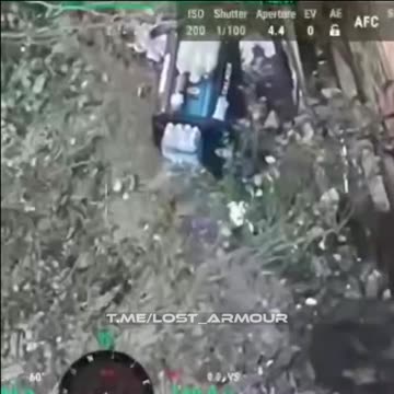 The cemetery of Ukrainian Armed Forces equipment