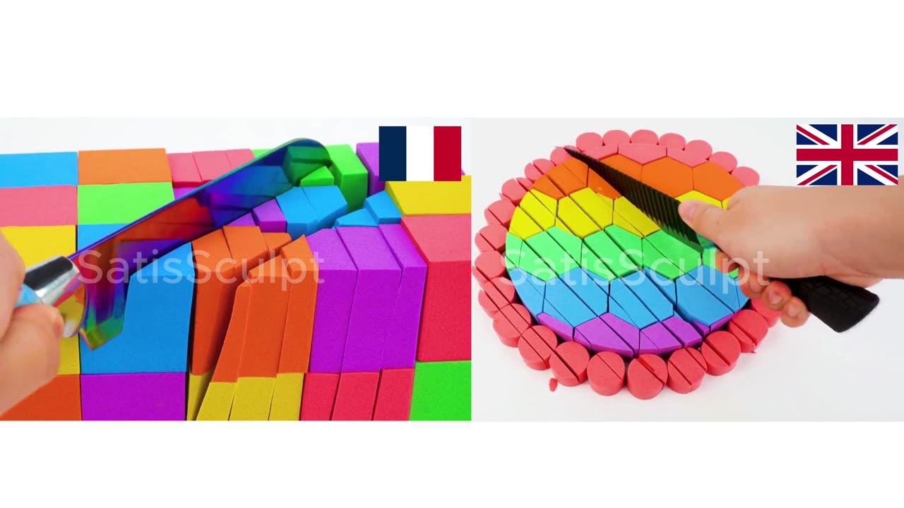 Symmetry of Nations 🇫🇷🇬🇧 — Pure 4K Visual ASMR • Dual Harmony • Art in Motion