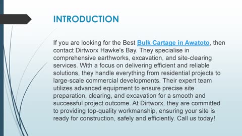 Best Bulk Cartage in Awatoto