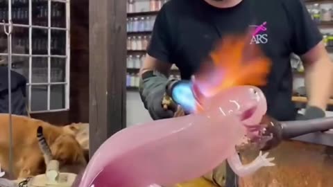 This incredible artist brings glass to life with pure craftsmanship, shaping stunning sculptures