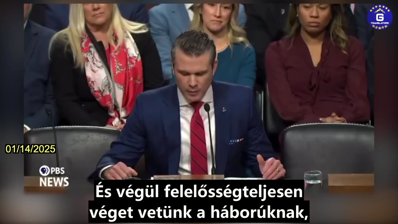 【HU】Pete Hegseth: Együtt fogunk dolgozni szövetségeseinkkel, hogy elrettentsük...