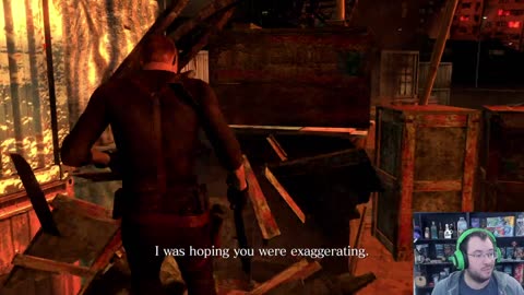 RE6 week 3, this time its Jake and Sherry, i know we have a big man with a claw to face.
