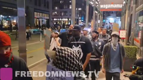 Protesters in New York Denounce Charlie Kirk During Anti-Racism Rally