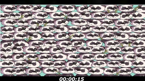 Panda puzzle: Can you find the dog? Be honest with yourself
