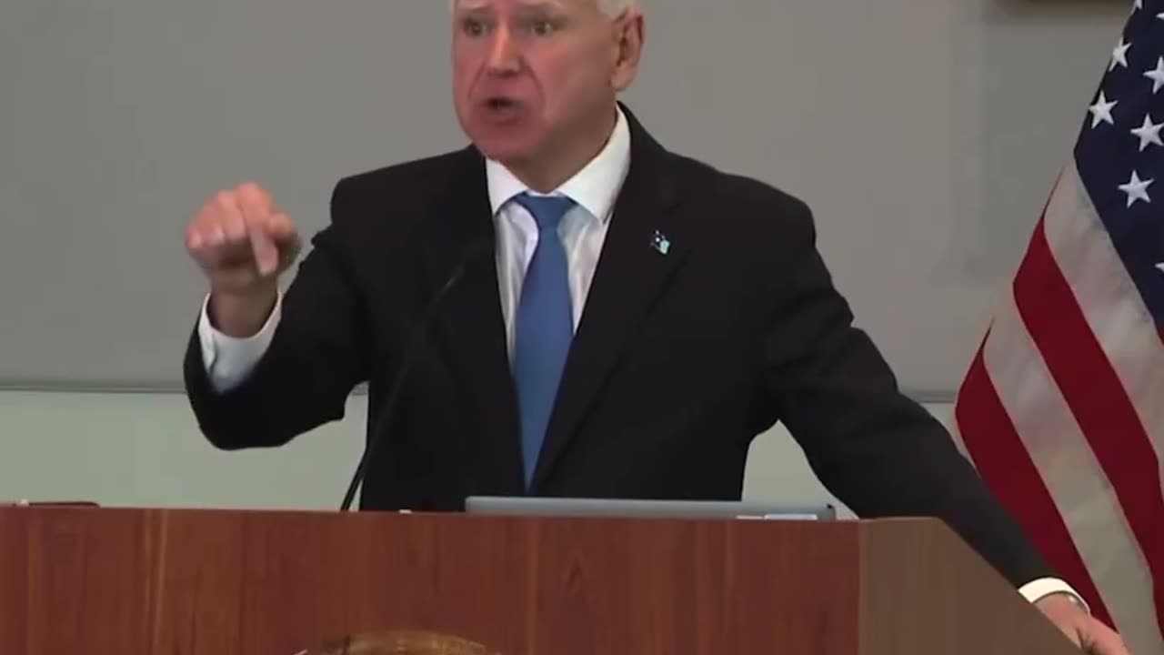 Tim Walz asks people to stop calling him the 'r' word, says it will lead to violence