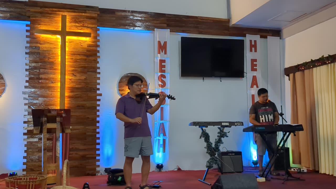 Worship Practice during my Philippines Mission Trip