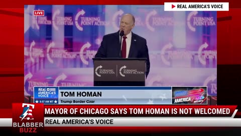 Mayor Of Chicago Says Tom Homan Is Not Welcomed