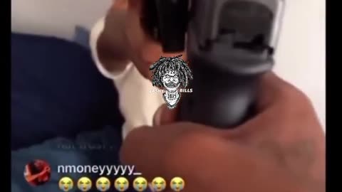 Negro's Love Language: Playfully Aiming Guns at His Girl!