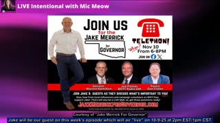 'Intentional' S2E17 Thursday 10-9-25 'Live'