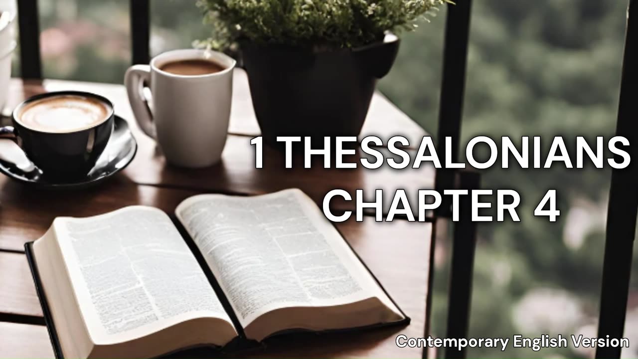 1 Thessalonians Chapter 4 | CEV | Faith | Audiobook | Daily Bible Reading