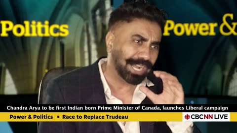 Chandra Arya first Indian Born CANADIAN Prime Minister if wins.