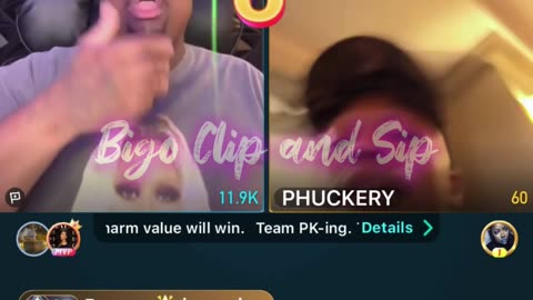 DreBaby getting crazy while lined with MadamLo n Phuckery 1/22/26 #bigoclipandsip