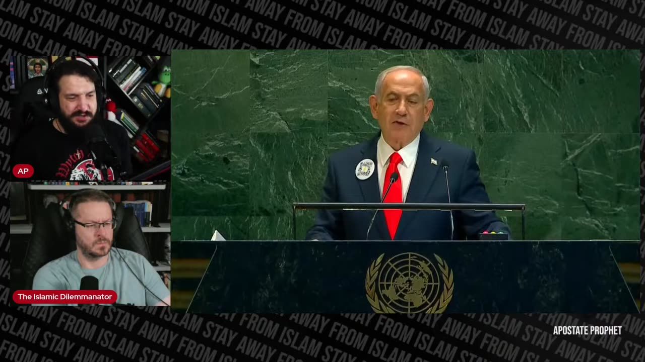 Benjamin Netanyahu Burns the UN