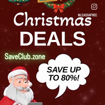 Christmas Deals Are Live!
