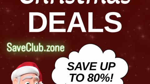 Christmas Deals Are Live!