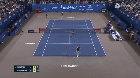 La Finale de ATP 250 2025 de Los Cabos Aleksandar Konacevic vs Denis Shapovalov