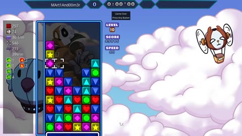 Panel Attack Time Attack Level 10 Score 49,015