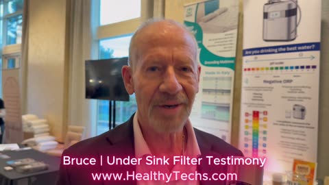 Bruce loves his Under the Sink Filter