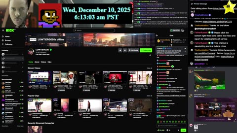 | LowTierGod Restream Live 🔴