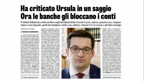 CENSURA "DEMOCRATICA" EU: Frédéric Baldan