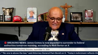 America's Mayor Live (764): Former FBI Director James Comey Indicted