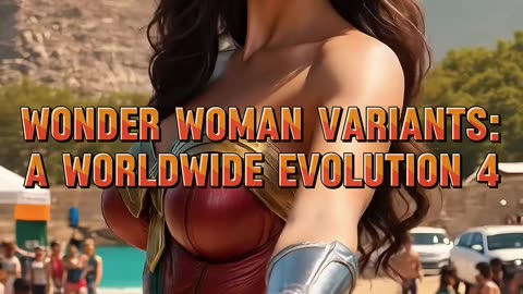 Wonder Woman Variants_ A Worldwide Evolution 4 #shorts #wonderwoman #dccomics