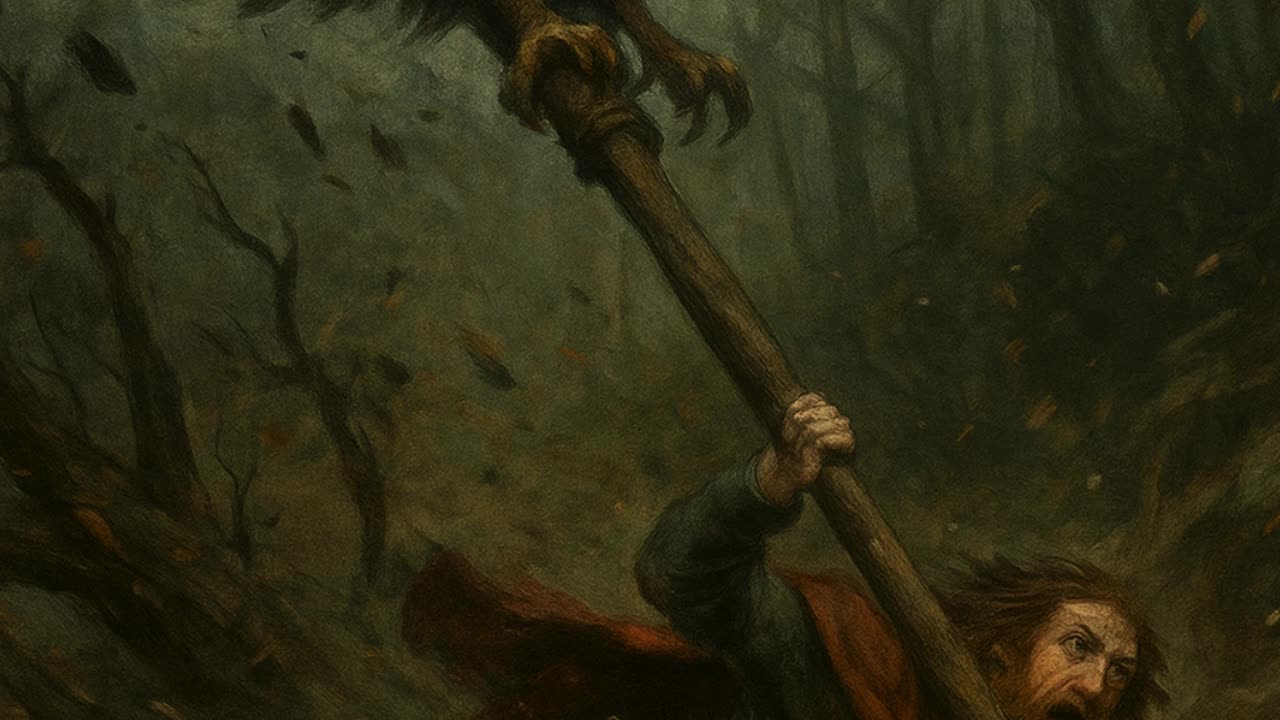 Loki vs the Eagle-Giant