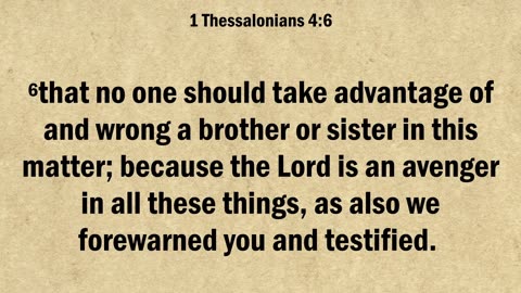 1 Thessalonians 4