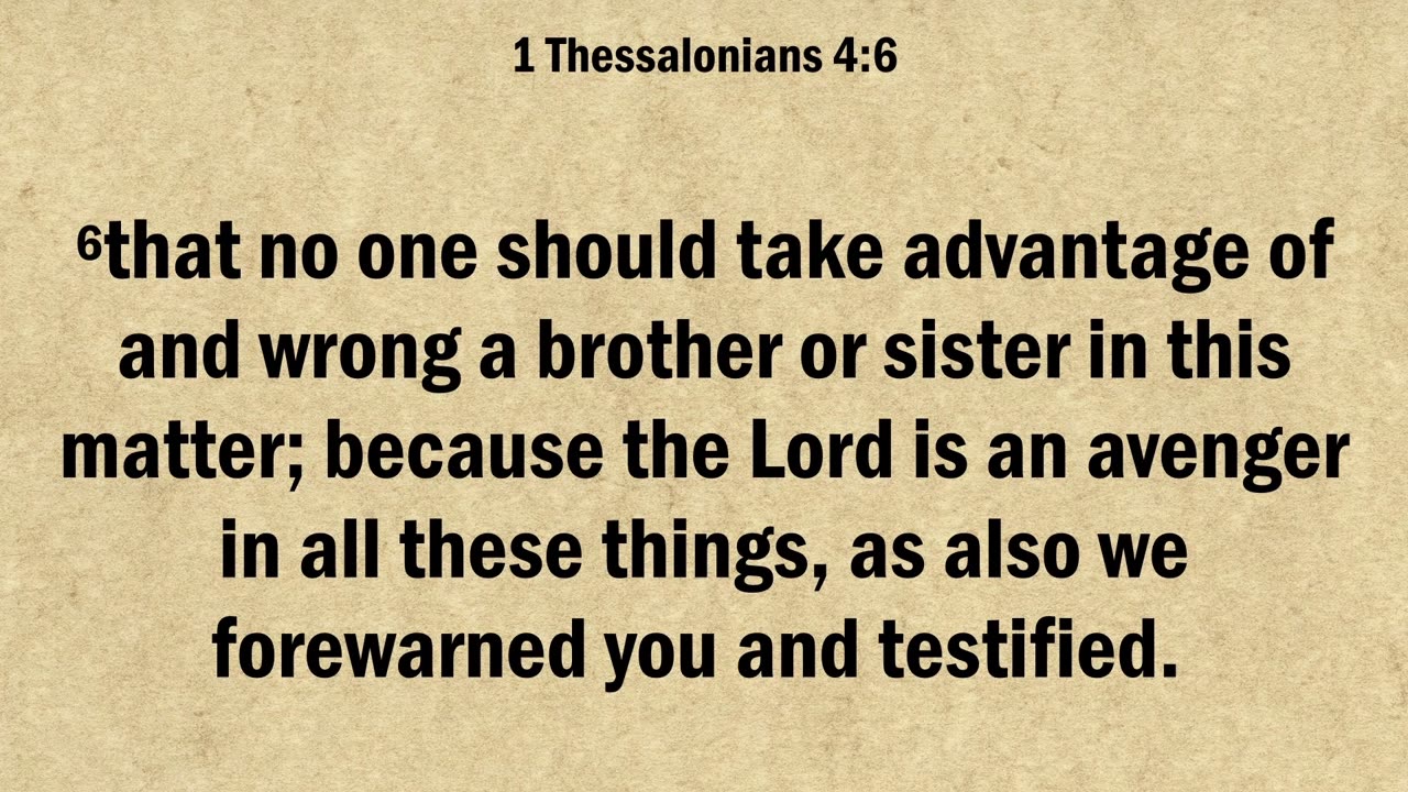 1 Thessalonians 4