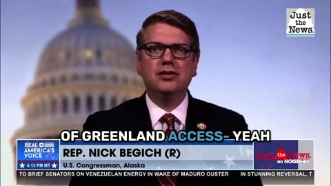 Rep. Nick Begich says he wholeheartedly supports US involvement in Greenland
