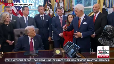 Oval Office announcement 12/3/25