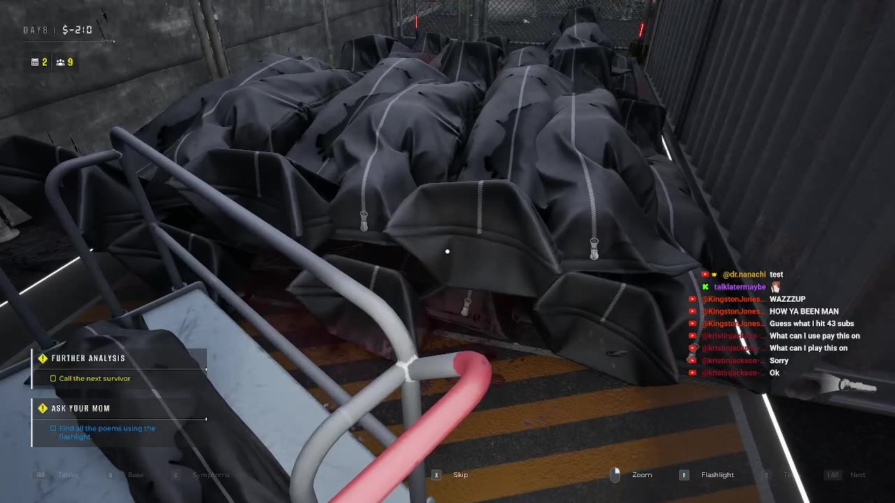 quarantine zone- so I'm now on quarantine duty.