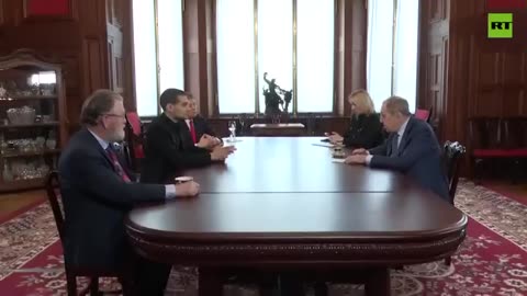 Lavrov interviewed by Mario Nawfal, Larry Johnson, and Andrew Napolitano