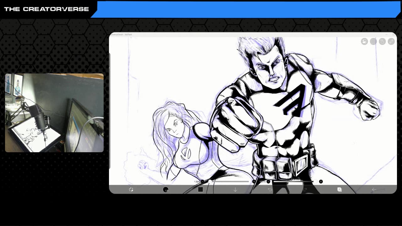 Inktober In The Creatorverse - Comics and Monsters - Part 5 - EP 25