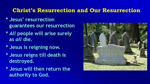 Video Bible Study: 1 Corinthians - #66