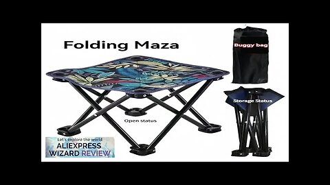 Folding Stool Portable Maza Outdoor Folding Art Sketching Chair Fishing Leisure Folding Review