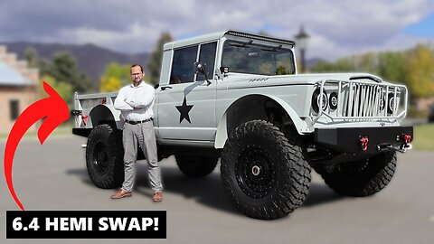 This EATS Humvees for BREAKFAST! //Kaiser Jeep M715//