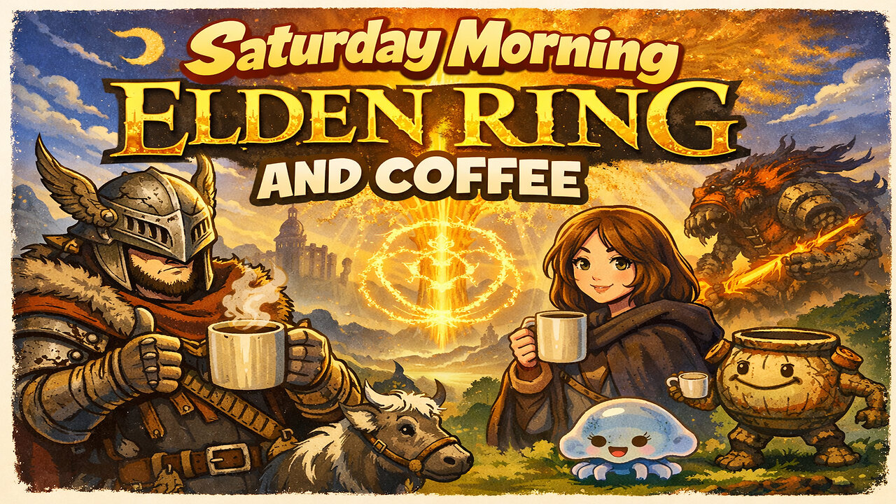 Elden Ring & Coffee | Leveling Up Character