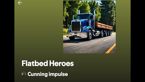 "Flatbed Heroes"