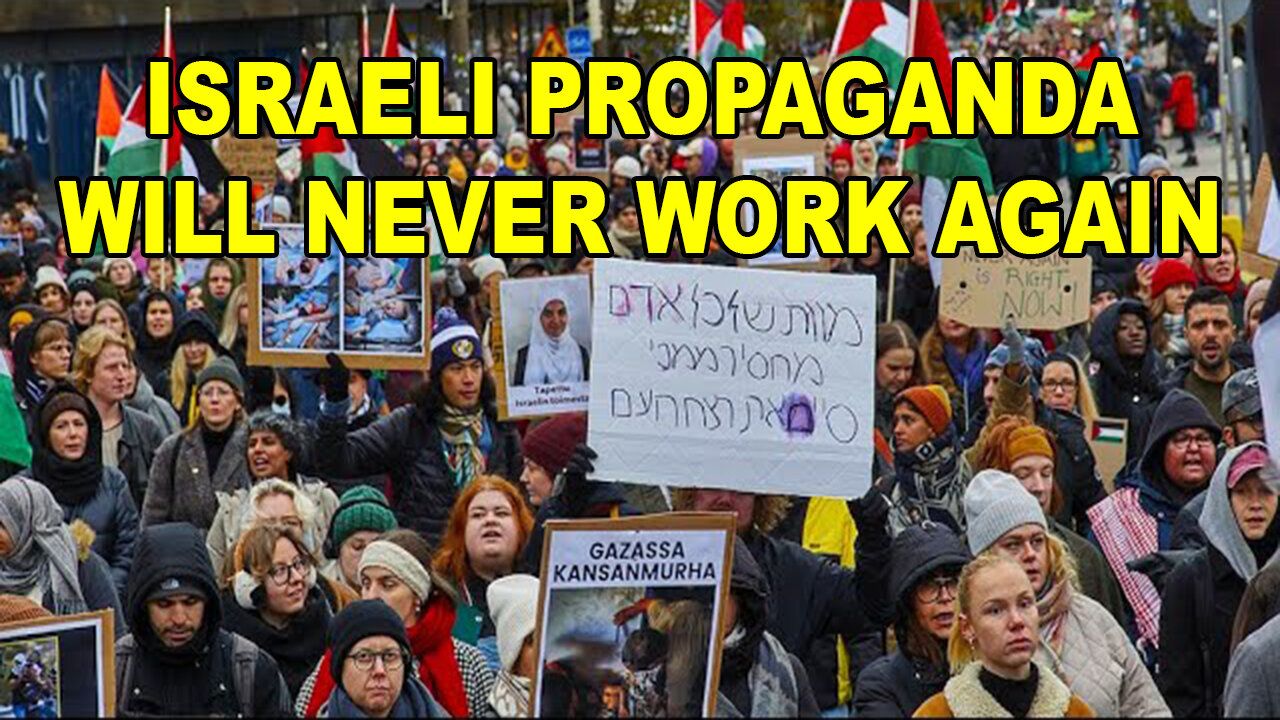They Really Think They'll Be Able To Propagandize The World Into Liking Israel Again