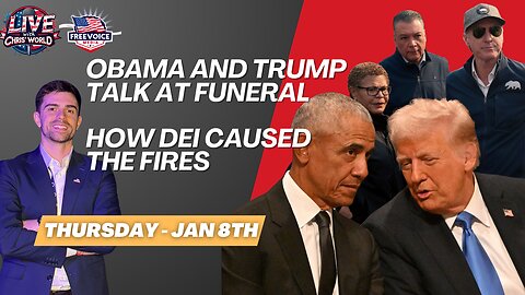 WHAT WERE TRUMP AND OBAMA TALKING ABOUT?! HOW DEI CAUSED THE FIRES!