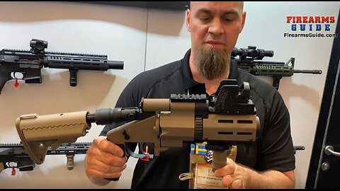 Vltor Weapons Systems - Milkor - FSGL 40mm Single-Shot Grenade Launcher to 800m