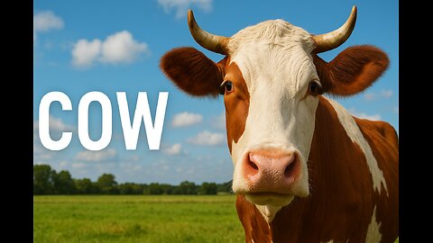 Amazing cow