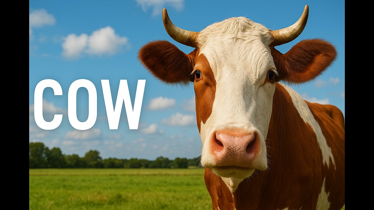 Amazing cow