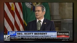BREAKING VIDEO: Sec. Scott Bessent Says The US Treasury Department Is Targetting ANTIFA