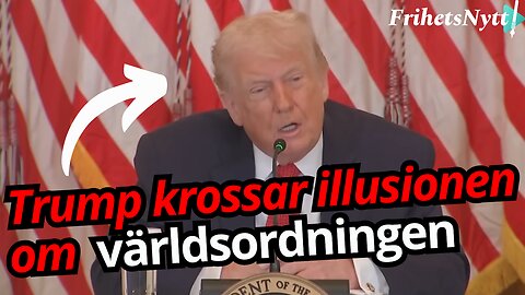 Trump river upp efterkrigstidens spelregler