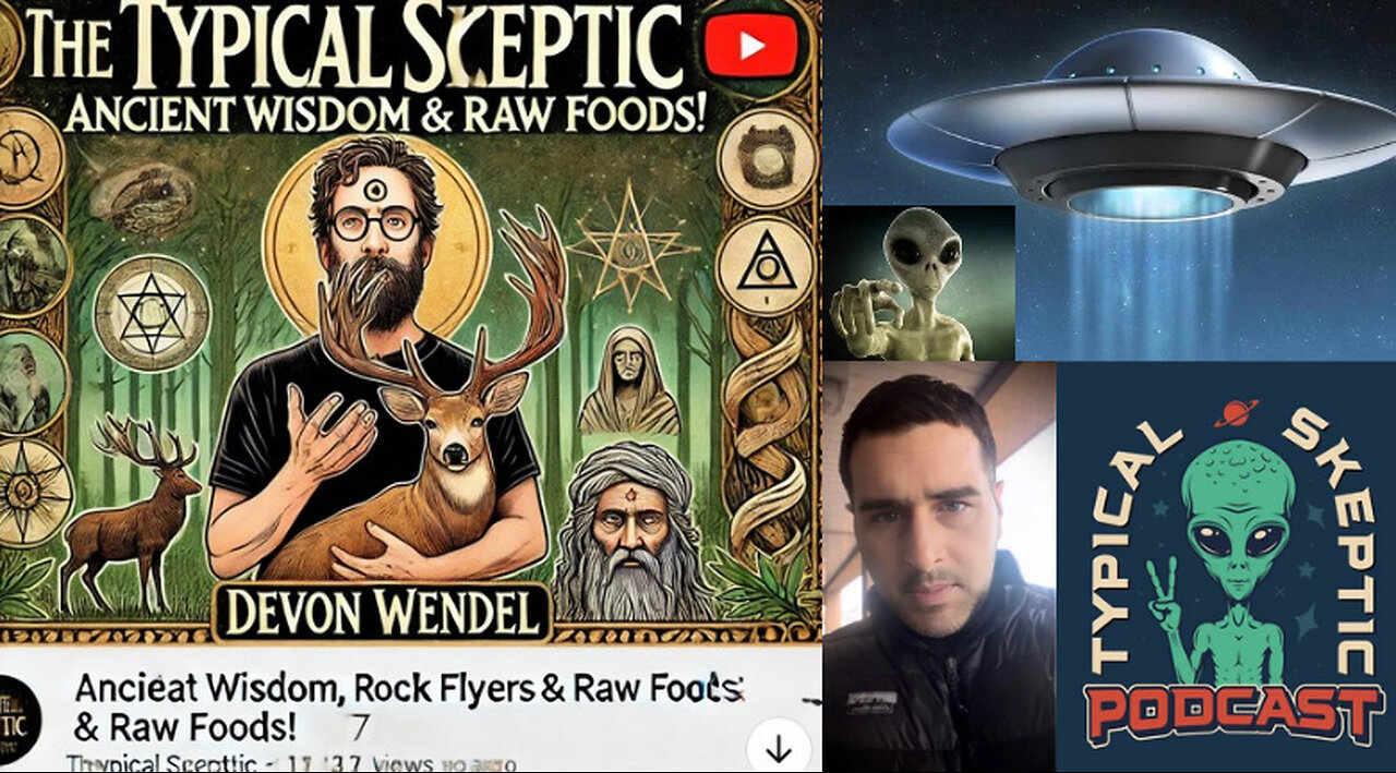 Ancient Wisdom, Rock Flyers & Raw Foods | Devon Wendel on Typical Skeptic Podcast # 1846