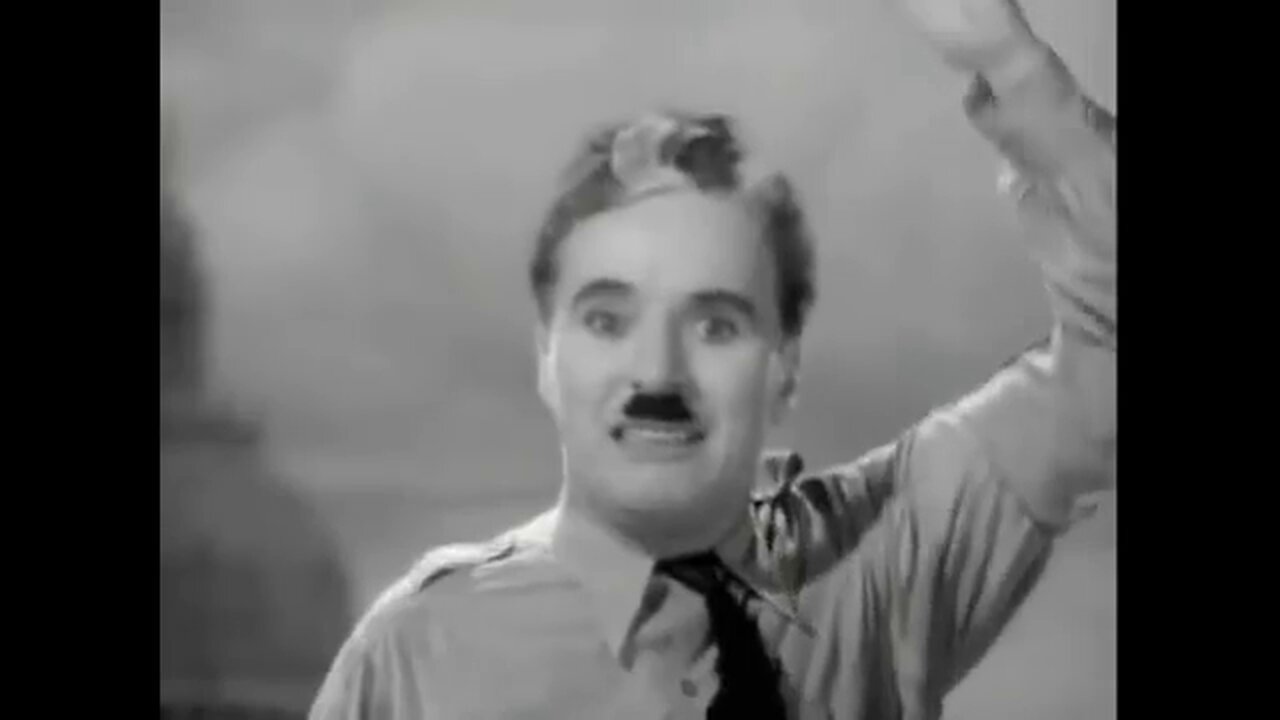 Charlie Chaplin - Final Speech from The Great Dictator.